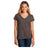District ® Women’s Re - Tee® V - Neck DT8001 Deep Brown Heather XS Women's V - Neck T-Shirts