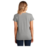 District ® Women’s Re - Tee® V - Neck DT8001 Light Heather Grey XS Women's V - Neck T-Shirts