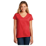 District ® Women’s Re - Tee® V - Neck DT8001 Ruby Red XS Women's V - Neck T-Shirts