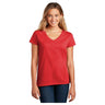 District ® Women’s Re - Tee® V - Neck DT8001 Ruby Red XS Women's V - Neck T-Shirts