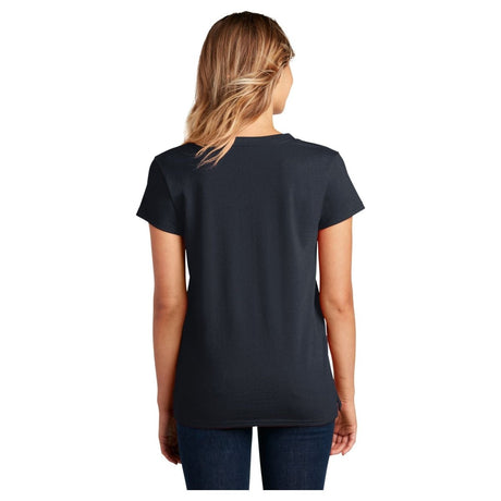 District ® Women’s Re - Tee® V - Neck DT8001 True Navy XS Women's V - Neck T-Shirts