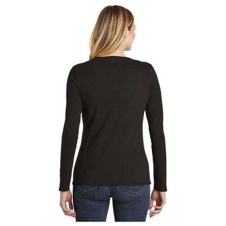 District ® Women’s Very Important Tee ® Long Sleeve V - Neck DT6201 Black XS Women's Long Sleeve T-Shirts