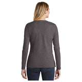 District ® Women’s Very Important Tee ® Long Sleeve V - Neck DT6201 Heathered Charcoal XS Women's Long Sleeve T-Shirts