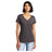 District® Women’s Very Important Tee® V - Neck DT6503 Heathered Charcoal XS Women's V - Neck T-Shirts