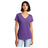 District® Women’s Very Important Tee® V - Neck DT6503 Heathered Purple XS Women's V - Neck T-Shirts