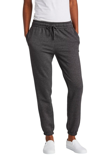 District ® Women's V.I.T. ™ Fleece Sweatpant DT6110 - District DT6110 Heathered Charcoal XS Bottoms