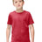 District ® Youth Perfect Blend ® CVC Tee DT108Y - District DT108Y Heathered Red XS Short Sleeve T-Shirts