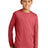District ® Youth Perfect Tri ® Long Sleeve Tee DT132Y - District DT132Y Red Frost XS Youth Long Sleeve Tees