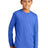 District ® Youth Perfect Tri ® Long Sleeve Tee DT132Y - District DT132Y Royal Frost XS Youth Long Sleeve Tees