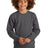 District ® Youth V.I.T. ™ Fleece Crew DT6104Y - District DT6104Y Heathered Charcoal XS Sweatshirts/Fleece