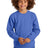District ® Youth V.I.T. ™ Fleece Crew DT6104Y - District DT6104Y Royal Frost XS Sweatshirts/Fleece