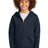 District ® Youth V.I.T. ™ Fleece Full - Zip Hoodie DT6102Y - District DT6102Y New Navy XS Zip Hoodies