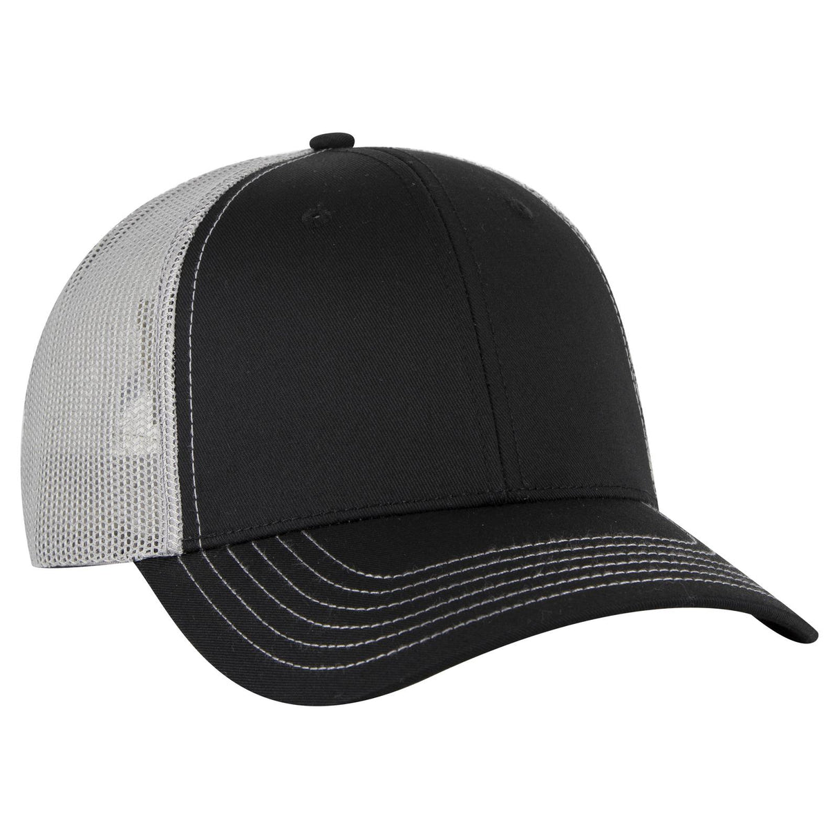 OTTO CAP 6 Panel Low Profile Mesh Back Trucker Hat OTTO 83-1239