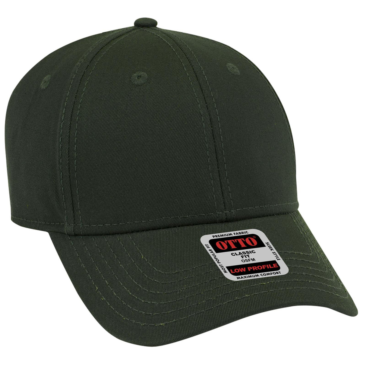 OTTO CAP 6 Panel Low Profile Baseball Cap OTTO 19-1203