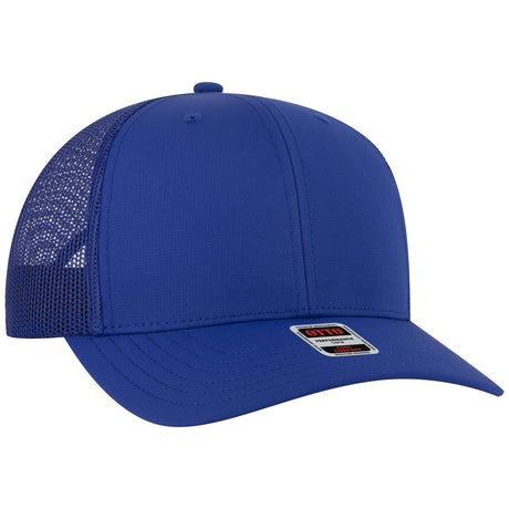 OTTO CAP 6 Panel Mid Profile Mesh Back Trucker Hat OTTO 112-3