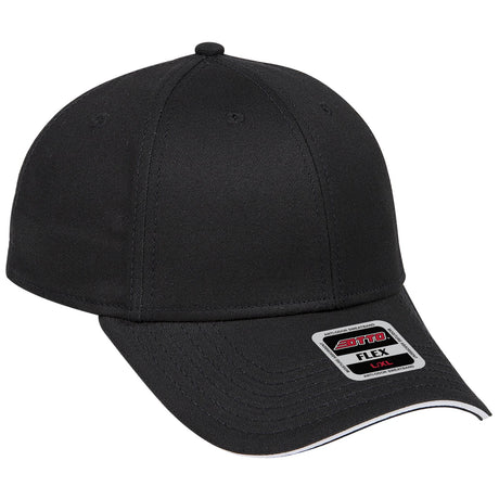 OTTO CAP "OTTO FLEX" Fitted 6 Panel Low Profile Baseball Cap OTTO 12-1163