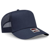 OTTO CAP 5 Panel Mid Profile Mesh Back Trucker Hat OTTO 32-285