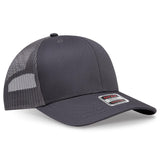 OTTO CAP 6 Panel Mid Profile Mesh Back Trucker Hat OTTO 112-1