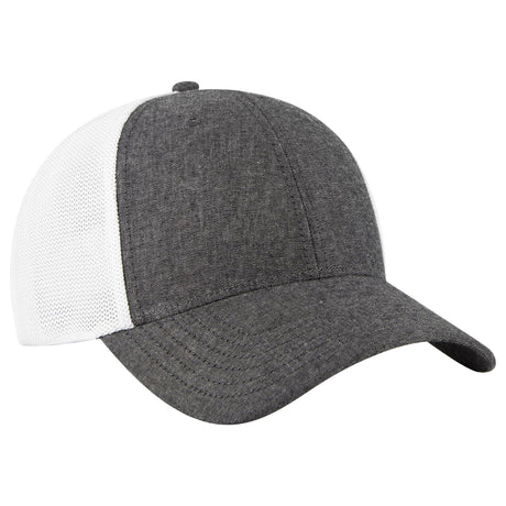 OTTO CAP "OTTO COMFY FIT" 6 Panel Low Profile Mesh Back Trucker Hat OTTO 83-1299
