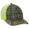 OTTO CAP Mossy Oak Camouflage 6 Panel Low Profile Mesh Back Trucker Hat OTTO 171-1293