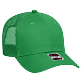 OTTO CAP 6 Panel Low Profile Mesh Back Trucker Hat OTTO 83-473