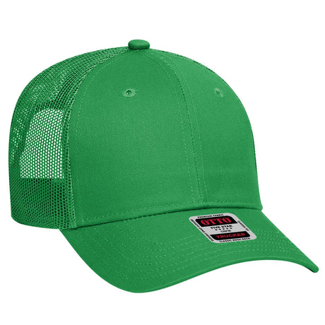 OTTO CAP 6 Panel Low Profile Mesh Back Trucker Hat OTTO 83-473