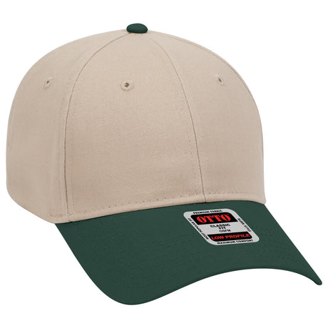 OTTO CAP 6 Panel Low Profile Baseball Cap OTTO 19-503