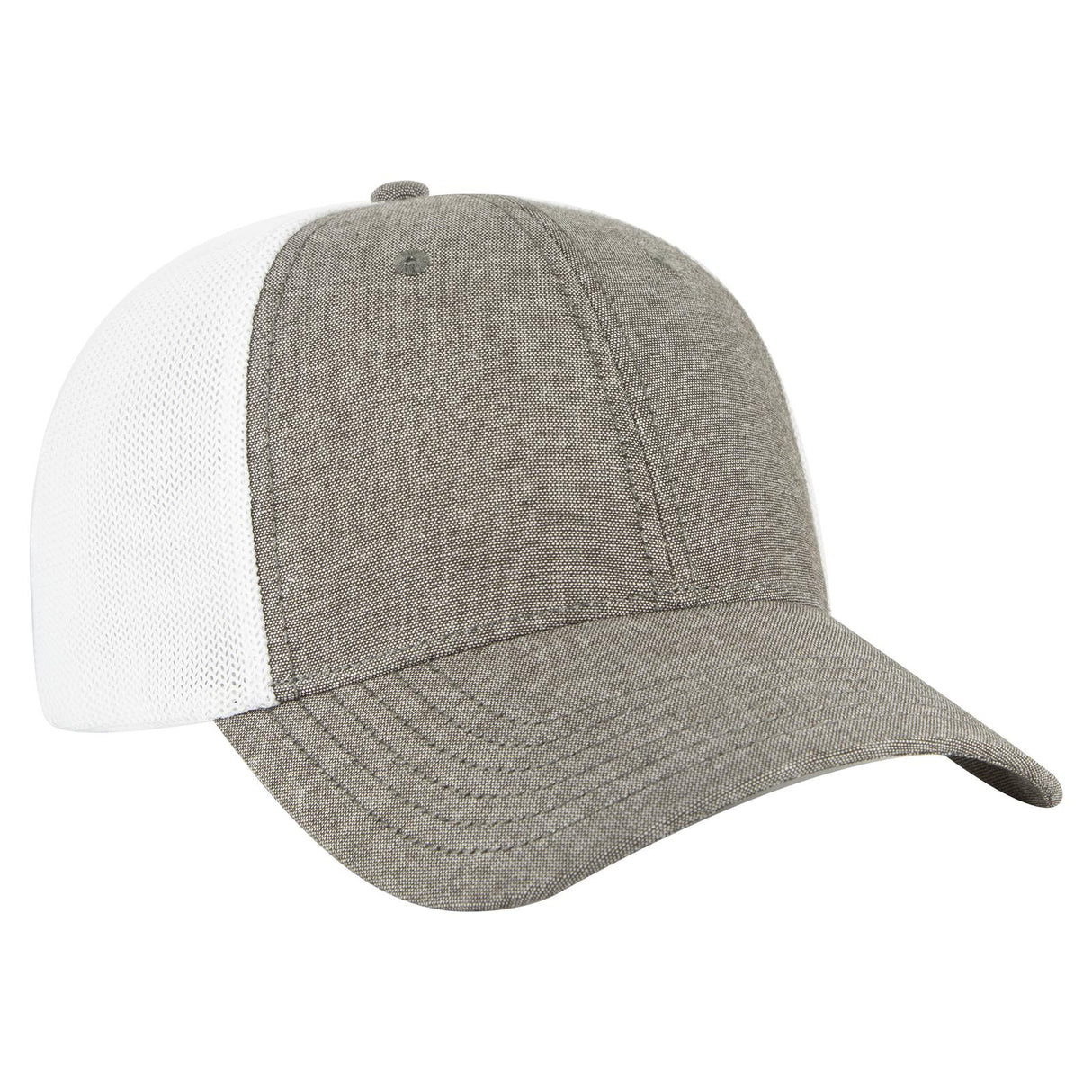 OTTO CAP "OTTO COMFY FIT" 6 Panel Low Profile Mesh Back Trucker Hat OTTO 83-1299
