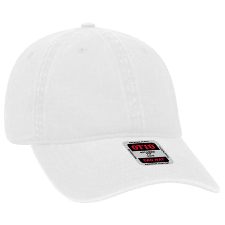 OTTO CAP 6 Panel Low Profile Dad Hat OTTO 18-202
