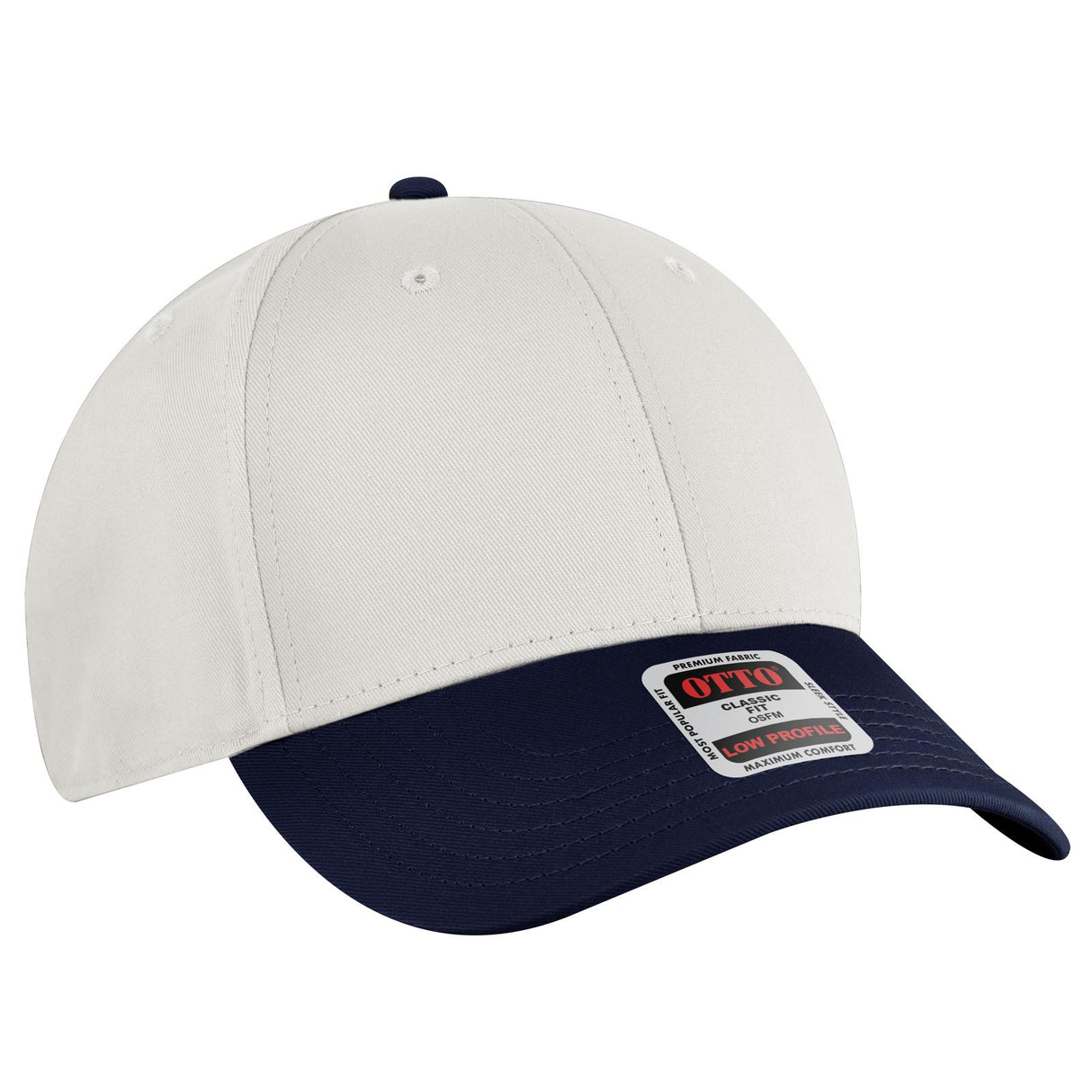 OTTO CAP 6 Panel Low Profile Baseball Cap OTTO 19-536