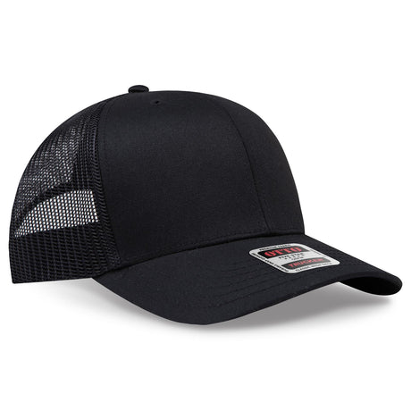 OTTO CAP 6 Panel Mid Profile Mesh Back Trucker Hat OTTO 30-287
