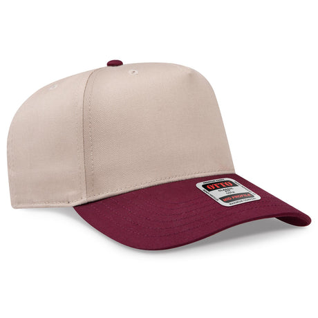 OTTO CAP 5 Panel Mid Profile Baseball Cap OTTO 31-069