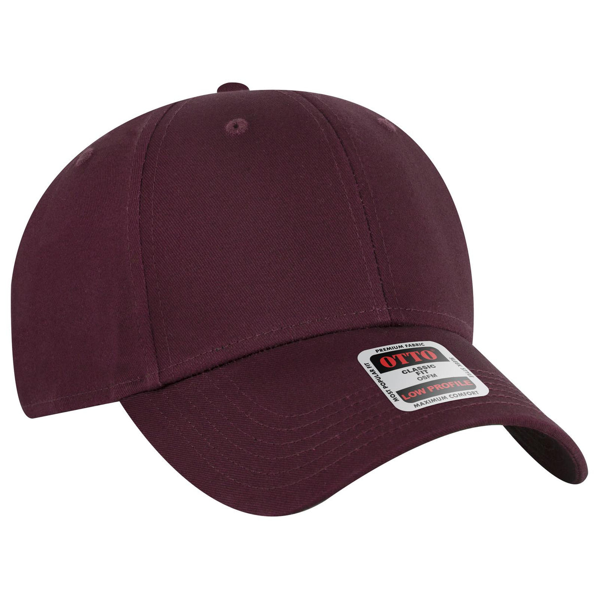 OTTO CAP 6 Panel Low Profile Baseball Cap OTTO 19-536