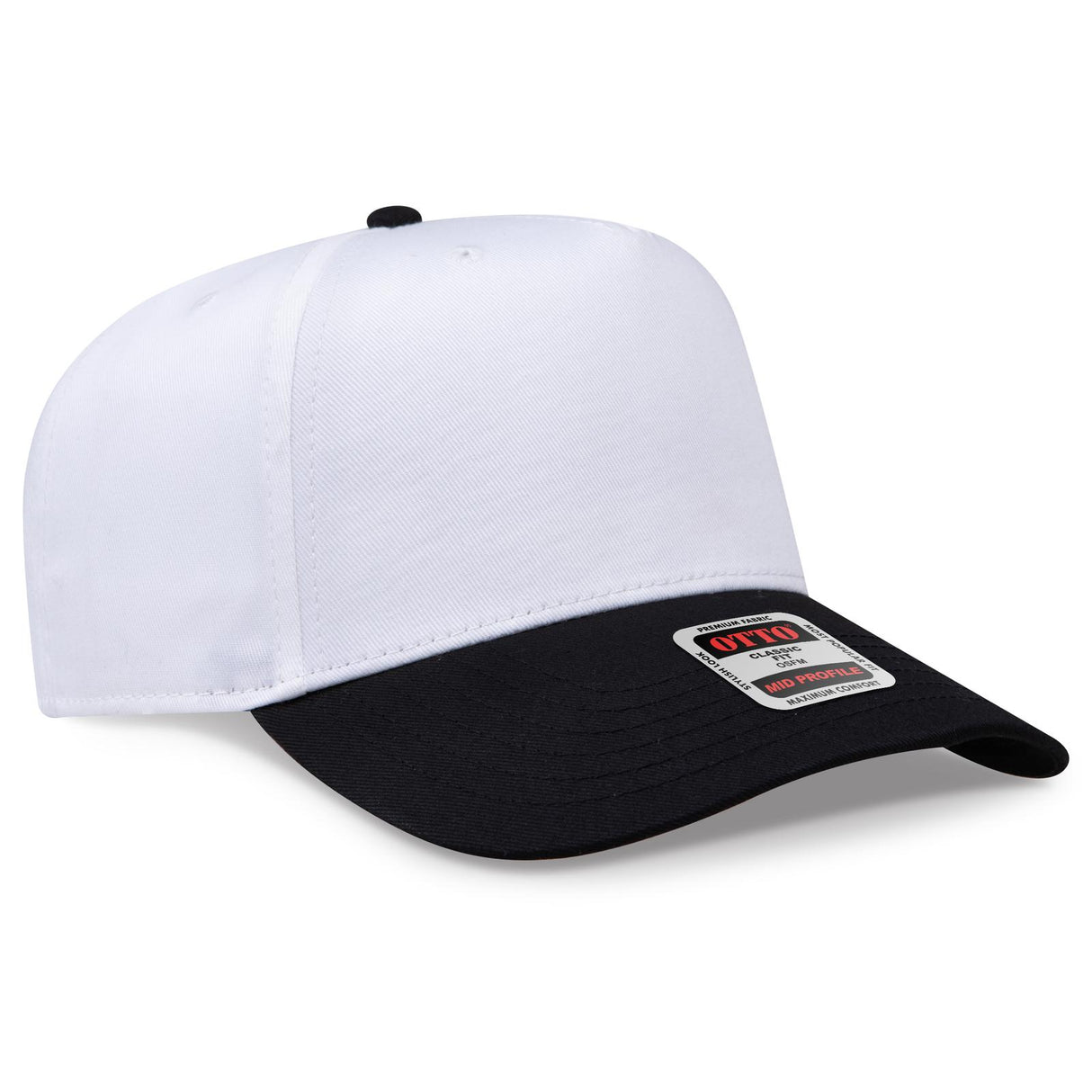 OTTO CAP 5 Panel Mid Profile Baseball Cap OTTO 31-069