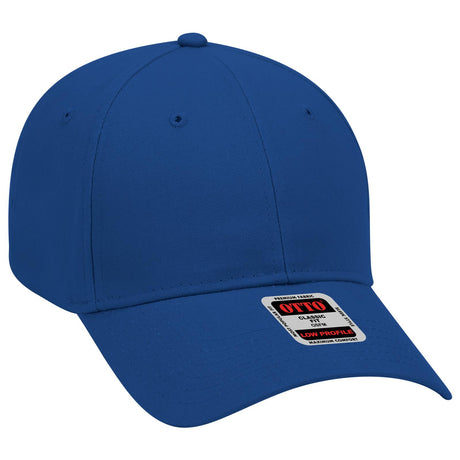 OTTO CAP 6 Panel Low Profile Baseball Cap OTTO 19-503