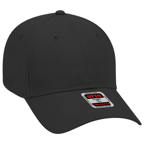 OTTO CAP 6 Panel Low Profile Baseball Cap OTTO 19-503