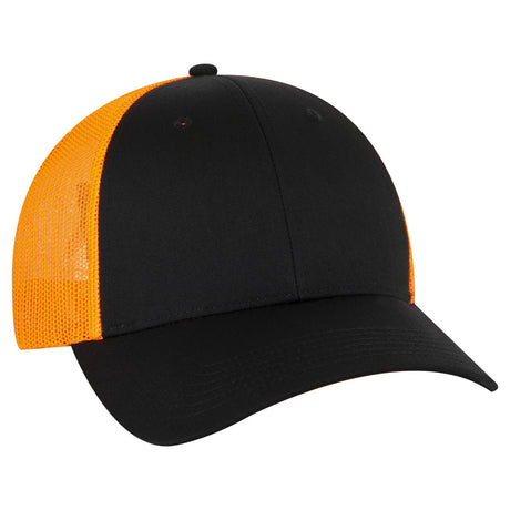 OTTO CAP 6 Panel Low Profile Mesh Back Trucker Hat OTTO 83-473