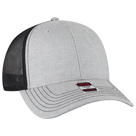 OTTO CAP 6 Panel Low Profile Mesh Back Trucker Hat OTTO 83-1239