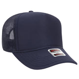 OTTO CAP 5 Panel Mid Profile Mesh Back Trucker Hat OTTO 32-467