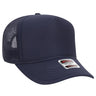 OTTO CAP 5 Panel Mid Profile Mesh Back Trucker Hat OTTO 32-467