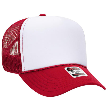 OTTO Cap 32-467 5-Panel Mid-Profile Foam Trucker Hat | Wholesale Foam Snapback