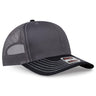 OTTO CAP 6 Panel Mid Profile Mesh Back Trucker Hat OTTO 112-1