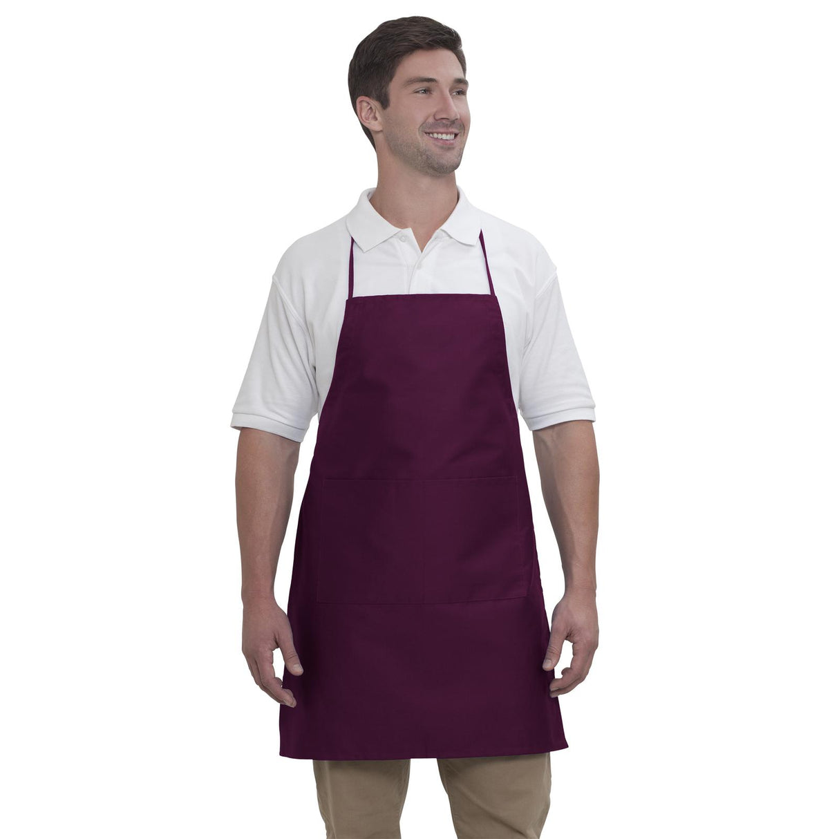OTTO 2 Pocket Full Length Adjustable Bib Apron OTTO 803-401