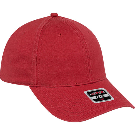 OTTO CAP "OTTO FLEX" Fitted 6 Panel Low Profile Baseball Cap OTTO 11-1171
