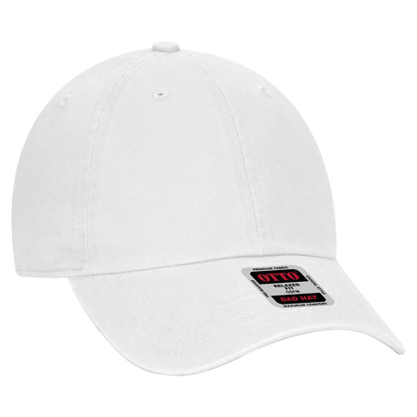 OTTO CAP 6 Panel Low Profile Dad Hat OTTO 18-1219