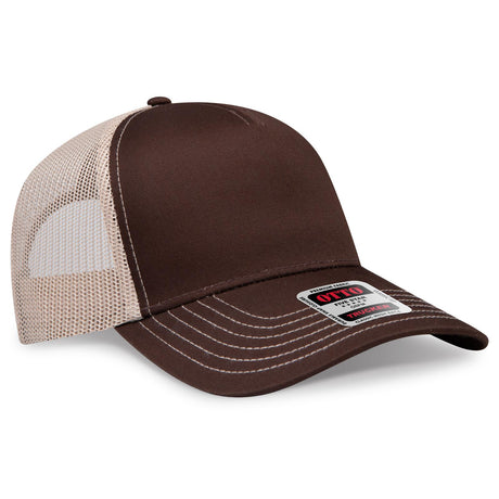 OTTO CAP 5 Panel Low Profile Mesh Back Trucker Hat OTTO 102-664