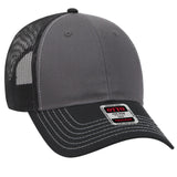 OTTO CAP 6 Panel Low Profile Mesh Back Trucker Hat OTTO 83-1239