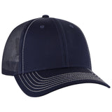 OTTO CAP 6 Panel Low Profile Mesh Back Trucker Hat OTTO 83-1239