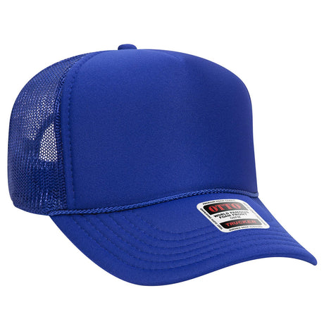 OTTO CAP 5 Panel Mid Profile Mesh Back Trucker Hat OTTO 32-467