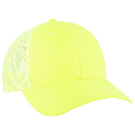 OTTO CAP 6 Panel Low Profile Mesh Back Trucker Hat OTTO 83-473